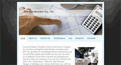 Desktop Screenshot of constructionbystar.com
